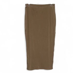 Lululemon Drapey Softstreme Column Midi Skirt